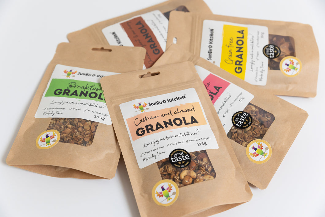 The GRANOLA TASTER SELECTION